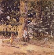 Edouard Vuillard Les Enfants au jardin oil on canvas